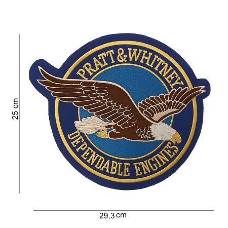 Patch Pratt & Whitney Depandable Engines (large) surplus militaire lorraine grand est meuse stenay commercy surplus belgique surplus luxembourg Metz Nancy Verdun survivalisme bushcraft 