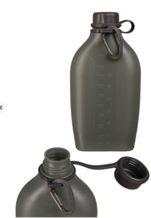 Gourde WILDO&reg; Explorer kaki 1L surplus militaire lorraine grand est meuse stenay commercy surplus belgique surplus luxembourg Metz Nancy Verdun survivalisme bushcraft 