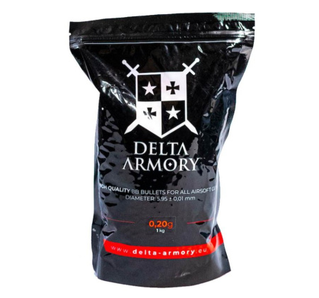 Delta Armory Billes 0.20g (x5000) en sachet (1kg)