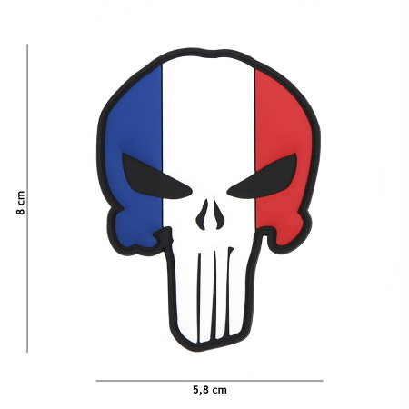Velcro 3D PVC Punisher France surplus militaire lorraine grand est meuse stenay commercy surplus belgique surplus luxembourg Metz Nancy Verdun survivalisme bushcraft 