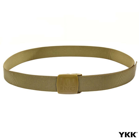 Ceinture beige 101 Inc avec boucle plastique surplus militaire lorraine grand est meuse stenay commercy surplus belgique surplus luxembourg Metz Nancy Verdun survivalisme bushcraft 