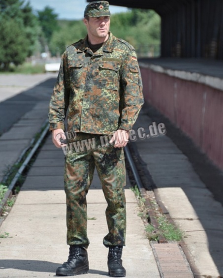 vêtement flecktarn original