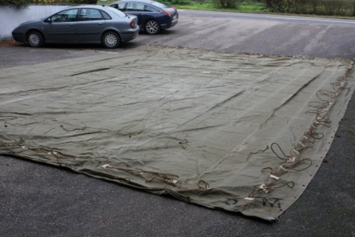 Prélart 12x8m d'occasion 1er choix (frais de port inclus