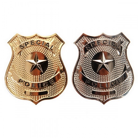 badge métal special police