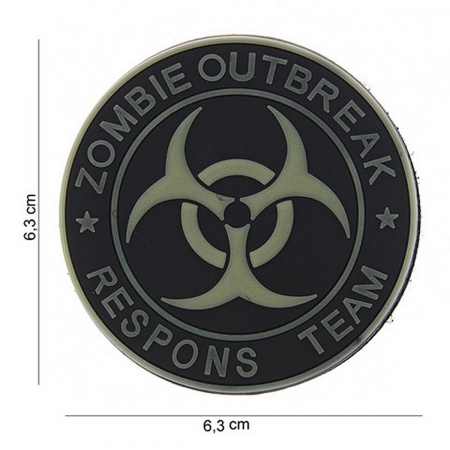 velcro pvc zombie outbreak