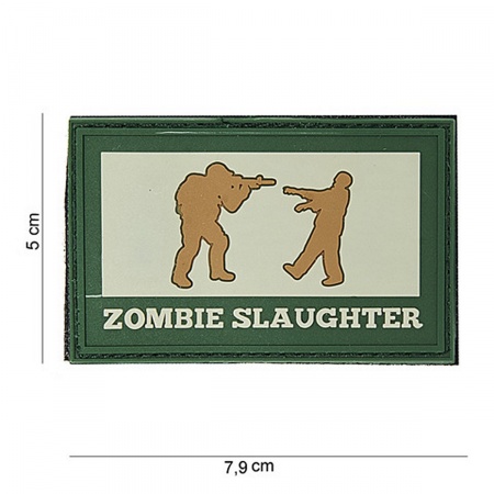 velcro zombie slaughter pvc