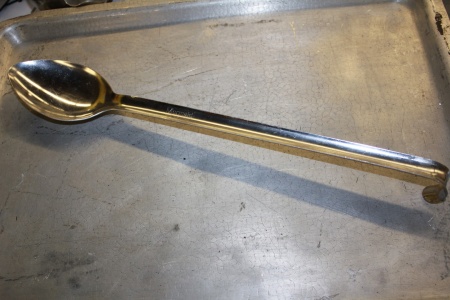 cuillère de service en inox de l'armée anglaise