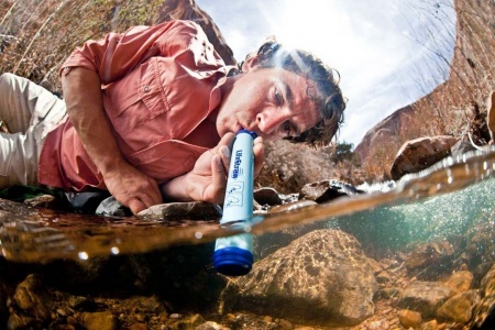 paille de survie Lifestraw filtre personnel eau potable surplus militaire stenay metz reims nancy