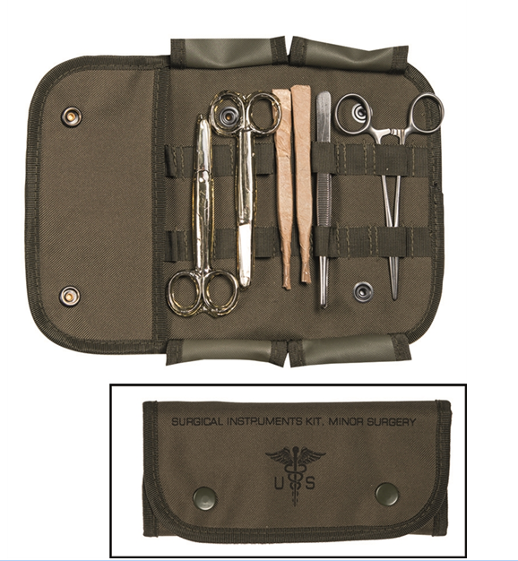 petit kit de chirurgien surplus militaire de stenay commercy nancy metz reims belgique luxembourg longwy Verdun Sedan Charleville militaria bushcraft survie bivouac