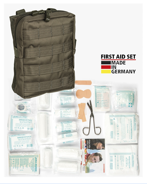 first aid gros kit surplus militaire de stenay commercy nancy metz reims belgique luxembourg longwy Verdun Sedan Charleville militaria bushcraft survie bivouac