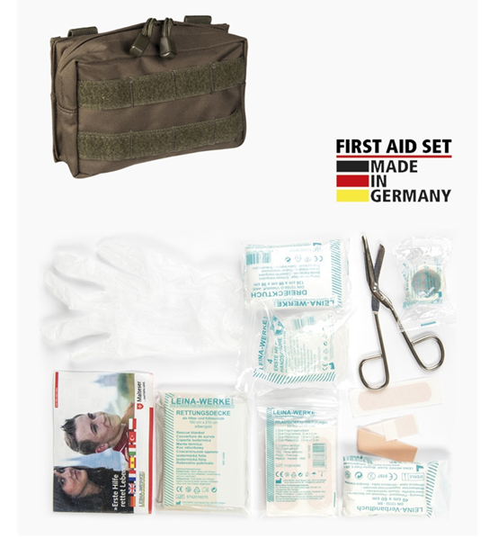 first aid petit kit surplus militaire de stenay commercy nancy metz reims belgique luxembourg longwy Verdun Sedan Charleville militaria bushcraft survie bivouac