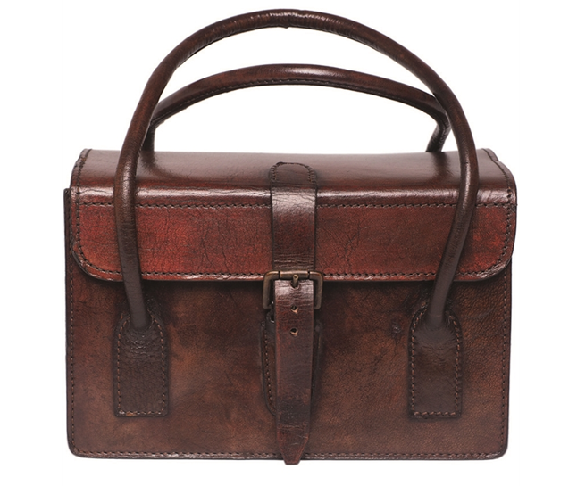 Sac à main rectangulaire en cuir de buffle armée tchèque surplus militaire de stenay commercy nancy metz reims belgique luxembourg longwy Verdun Sedan Charleville militaria bushcraft survie bivouac
