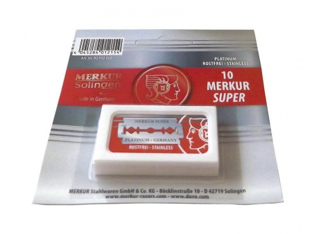 BOITE 10 LAMES MERKUR surplus militaire stenay commercy nancy metz longwy luxembourg belgique ardennes meuse lorraine frontière