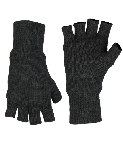 MITAINES ACRYLIQUE THINSULATE™ NOIRES surplus militaire de stenay commercy nancy metz reims belgique luxembourg longwy Verdun Sedan Charleville militaria bushcraft survie bivouac