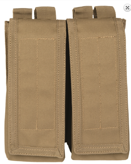 Porte chargeur rigide double Bungy 8BL Tan M4 / AR15 VEGA HOLSTER