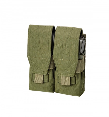 Porte chargeur double M4 et AK vert OD (Defcon5) surplus militaire de stenay commercy nancy metz reims belgique luxembourg longwy Verdun Sedan Charleville militaria bushcraft survie bivouac