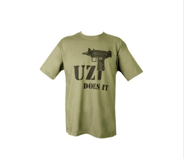 T-shirt Uzi Does It vert olive