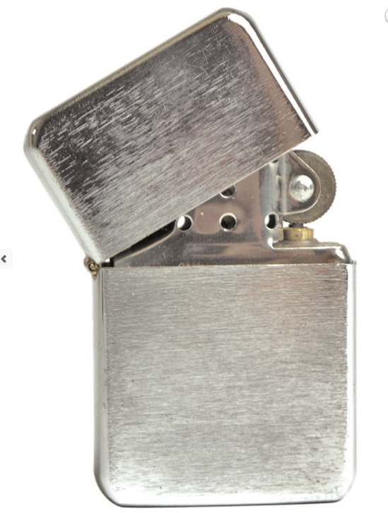 BRIQUET US METAL BROSSÉ