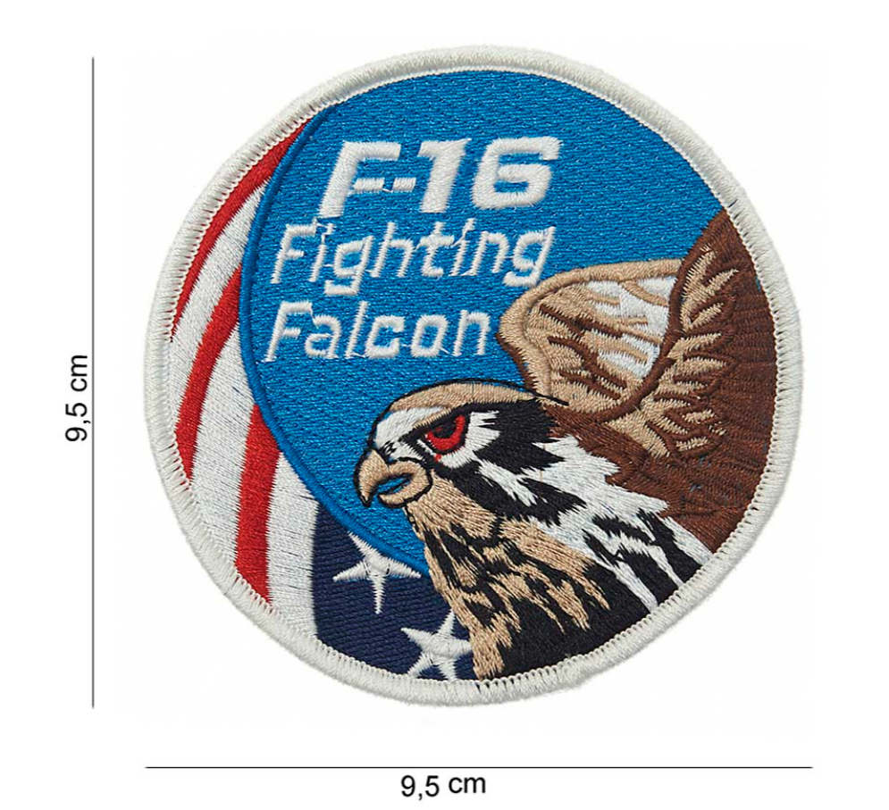 Ecusson " F-16 fighting falcon eagle" USA surplus militaire stenay commercy surplus belgique surplus luxembourg