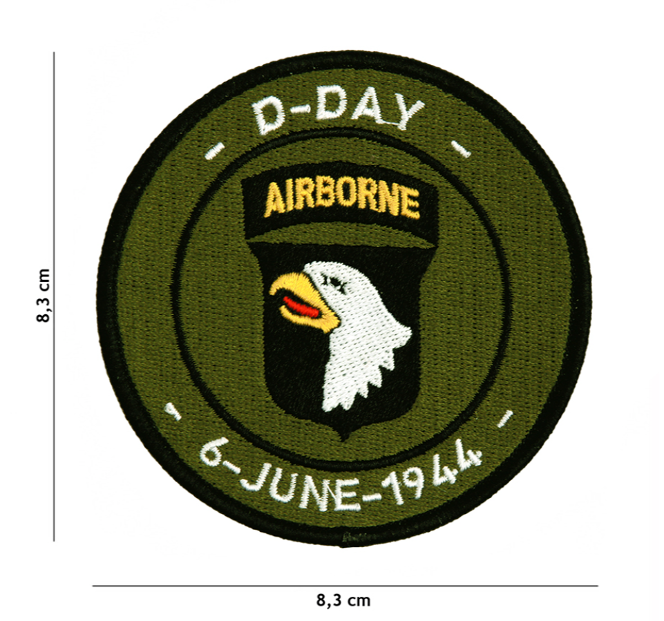 Ecusson D-Day 101st Airborne surplus militaire stenay commercy surplus belgique surplus luxembourg