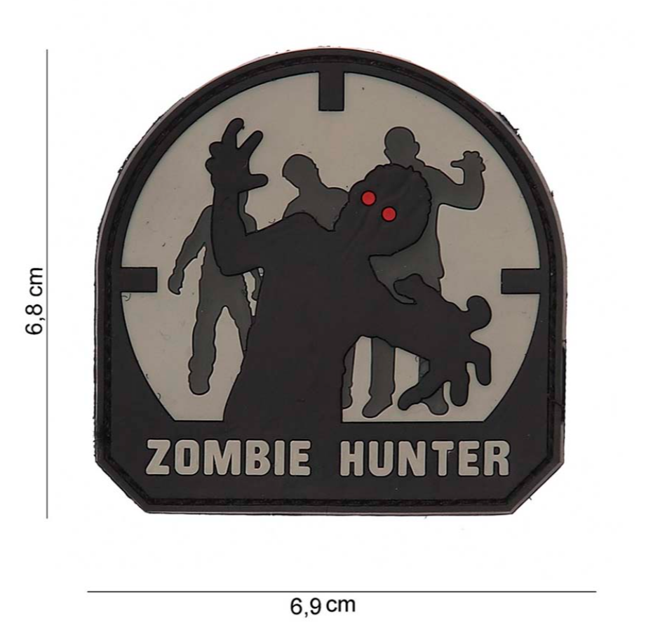 Velcro Zombie Hunter noir-gris surplus militaire stenay commercy surplus belgique surplus luxembourg