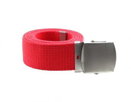 Ceinture en toile rouge surplus militaire stenay commercy surplus belgique surplus luxembourg survivalisme bushcraft