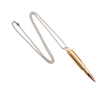 Collier "balle" cal.308 YCB-034 surplus militaire stenay commercy surplus belgique surplus luxembourg survivalisme bushcraft