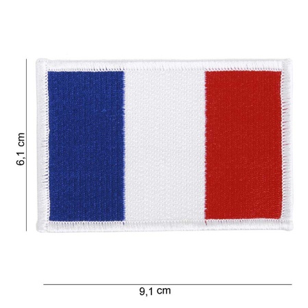 Patch flag France surplus militaire lorraine grand est meuse stenay commercy surplus belgique surplus luxembourg Metz Nancy Verdun survivalisme bushcraft 