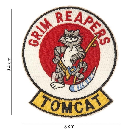 Patch US Tomcat Grim Reapers surplus militaire lorraine grand est meuse stenay commercy surplus belgique surplus luxembourg Metz Nancy Verdun survivalisme bushcraft 