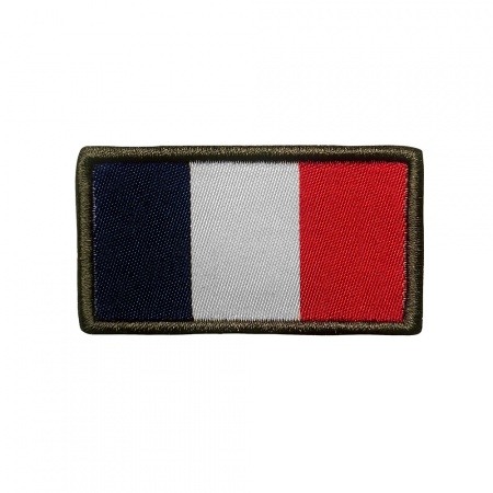 Patch tissu brodé France haute visibilité surplus militaire lorraine grand est meuse stenay commercy surplus belgique surplus luxembourg Metz Nancy Verdun survivalisme bushcraft 